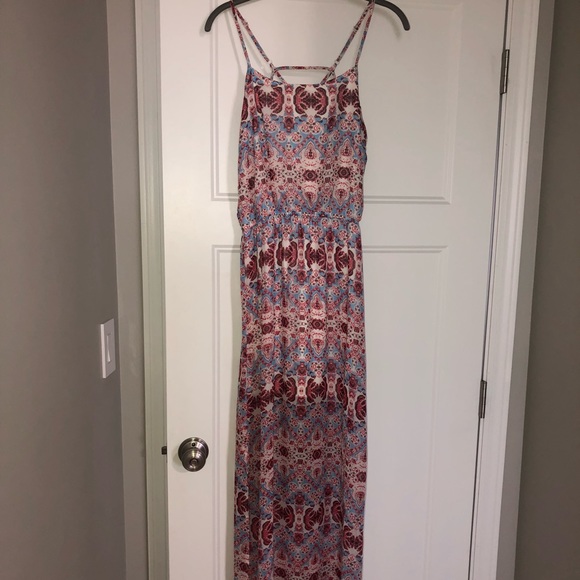 Pink Rose Maxi Dress - Picture 2 of 4